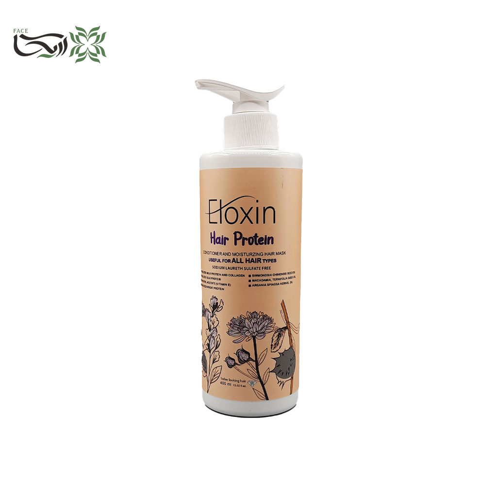 ماسک مو داخل حمام پروتئین الوکسین