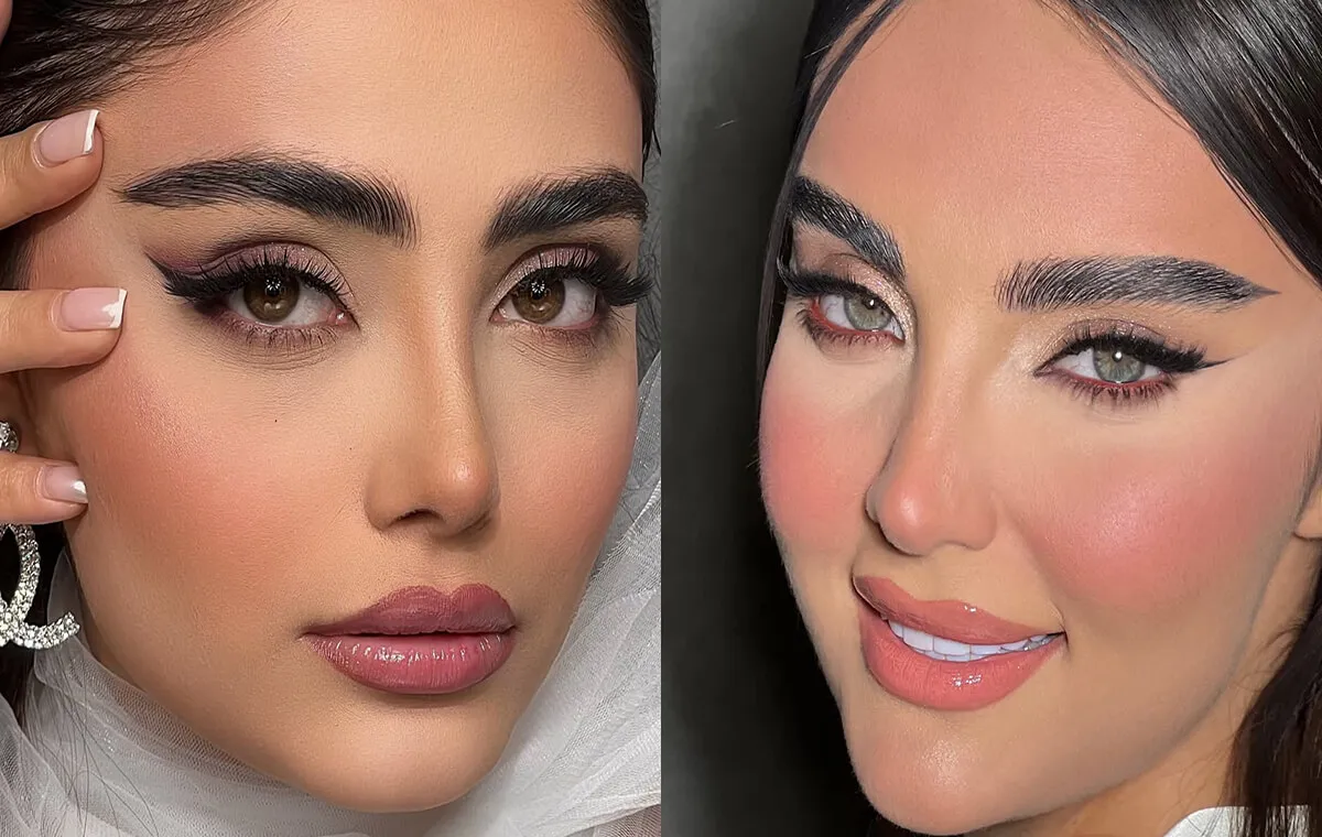 light makeup 1 1  ۳۰ مدل آرایش صورت ملایم مجلسی شیک + آموزش حرفه‌ای ماندگاری میکاپ