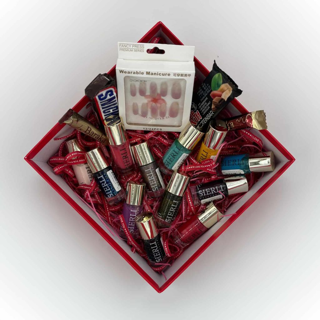 خرید باکس لاک و ناخن ولنتاینی {هدیه‌ای خاص برای عاشقان زیبایی}