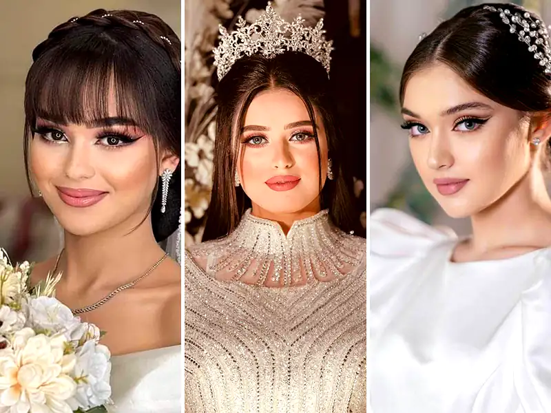مدل آرایش عروس | معرفی جدیدترین سبک ها و ترند های میکاپ عروس 3 انتخاب مدل آرایش عروس بر اساس فرم صورت؛ راز یک میکاپ واقعا حرفهای
